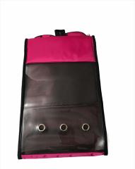 Kedi Kopek Şeffaf Sırt Çantası Pembe 42X36X25