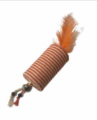 FLİPPER PET RULO TIRMALAMA KEDİ OYUNCAK ZİLLİ  8CM