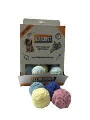 FLİPPER PET 30'LU SESLİ PELUŞ TOP OYUNCAK