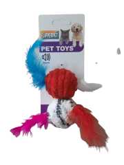 FLİPPER PET PELUŞ ÇİFT TÜYLÜ SESLİ TÜYLÜ TOP OYUNCAK