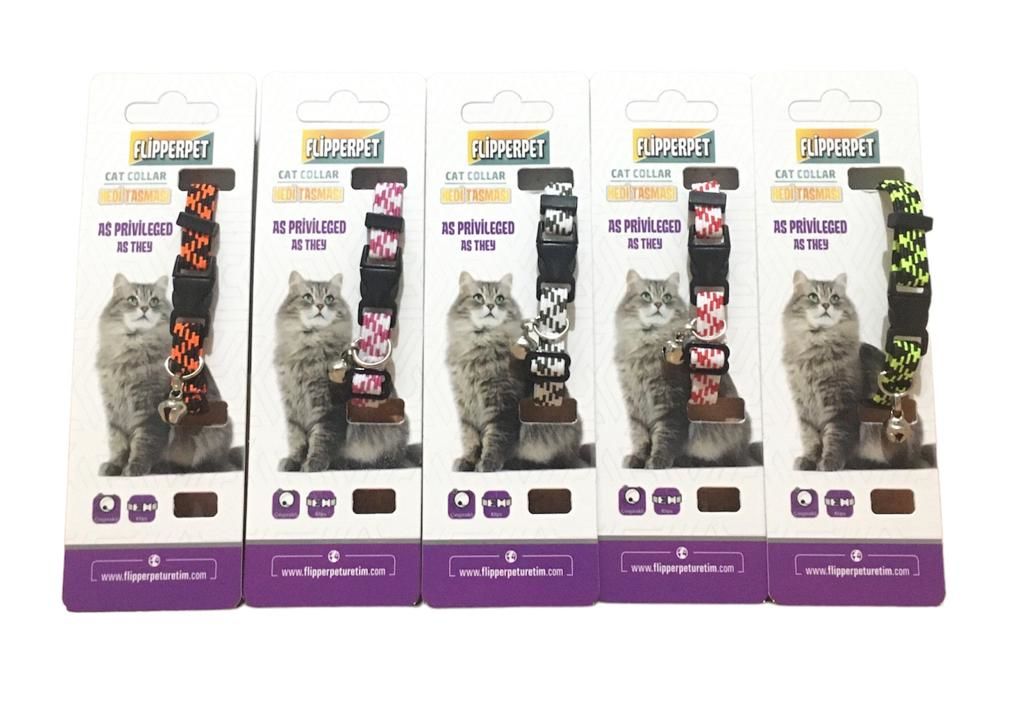 FLİPPER PET ZİLLİ ELASTİK TASMA (10'LU SET)