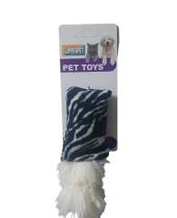 FLİPPER PET CATNİPLİ TÜYLÜ SİYAH LEOPAR DESENLİ MİNDER OYUNCAK
