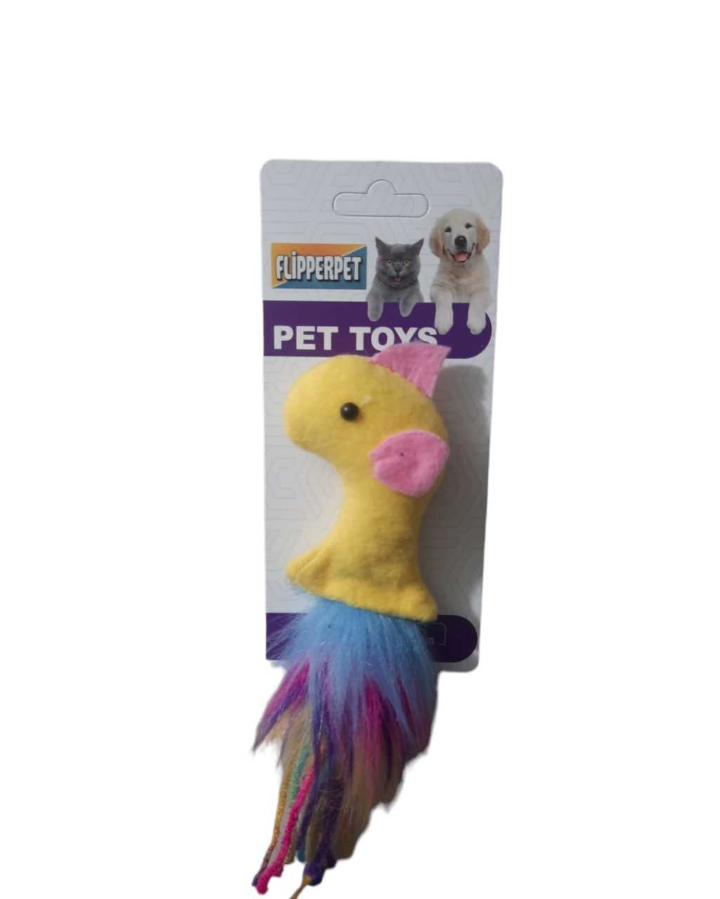 FLİPPER PET KEDİLER İÇİN CATNİPLİ PARMAK BALIK ZİLLİ OYUNCAK