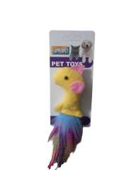 FLİPPER PET KEDİLER İÇİN CATNİPLİ PARMAK BALIK ZİLLİ OYUNCAK