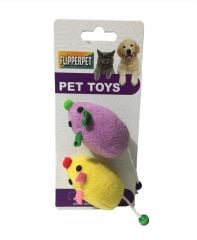 FLİPPER PET 2'Lİ CATNİPLİ MİNİ FARE OYUNCAK