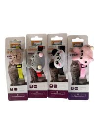 FLİPPER PET FİGÜRLÜ KEDİ BOYUN TASMASI 10'LU SET
