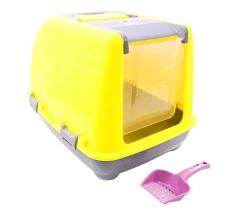 FLİPPER PET KAPALI KEDİ TUVALETİ 37*50*36 cm (10)