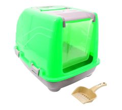 FLİPPER PET KAPALI KEDİ TUVALETİ 37*50*36 cm (10)