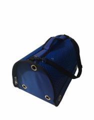 FLİPPER PET KEDİ VE KÖPEK LACİVERT PASPASLI ÇANTA 27x27x43