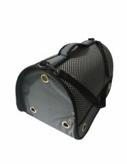 FLİPPER PET KEDİ VE KÖPEK GRİ PASPASLI ÇANTA 27x27x43